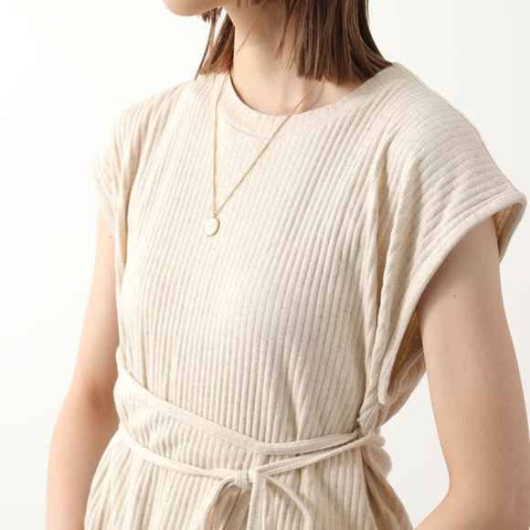 Baserange Shaw Sleeveless Dress, XS in Undyed - Picture 2 of 8